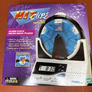 Hit Clips Radio Alarm Clock Tiger Electronics 2000 with NSYNC Hit Clip NEW